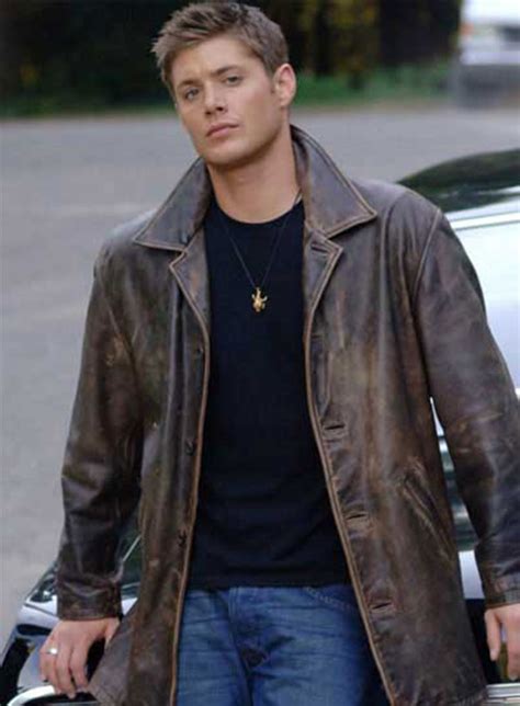 dean winchester supernatural leather jacket